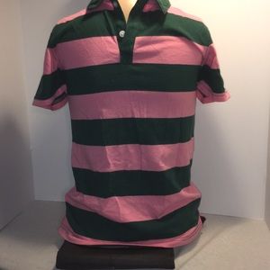 Cat and jack shirt with collar button v neck